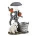 LITTLE PUP AND WATER PUMP SOLAR LIGHT