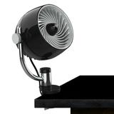 Vornado Pivot3 Air Circulator Clip-on Fan 11.72 Black