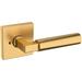 Baldwin L029 Series Privacy Door Lever Set with Square Rose from the