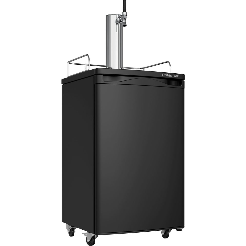 EdgeStar 20 Inch Wide Kegerator and Keg Beer Cooler for Full Size Kegs