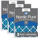 Nordic Pure 18x20x2 Pleated MERV 7 Air Filters 3 Pack