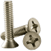 1/4 -20 x 3-1/2 Machine Screw Stainless Steel (18-8) Phillips Flat Head (inch) Head Style: Flat (QUANTITY: 500) Drive: Phillips Thread: Coarse Thread (UNC) Fully Threaded