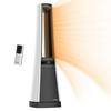 Lasko 27 1500W Oscillating Bladeless Tower Space Heater with Remote White/Gray AW300 New