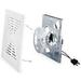 Broan-NuTone 1688F 50 CFM Bath Exhaust Fan Motor Assembly and Grille Only in White