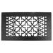 Acorn Manufacturing Gl4g-D 6 X 12 Cast Iron Decorative Register - Black