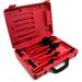 Bastex 11 piece Internal External Plier Set for Retaining Snap Ring and Circlip Removal Tools for Automobiles Lawnmowers and Farm Equipment Maintenance. Easy Push nut E Spiral an Split ring Removal.