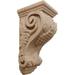 Ekena Millwork 4 1/2 W x 5 D x 10 H Medium Grape Corbel Mahogany