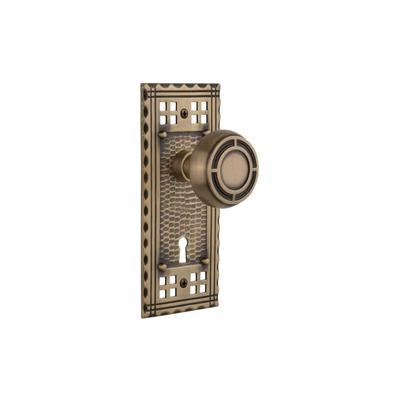 Nostalgic Warehouse Mission Solid Brass Vintage Skeleton Key Retrofit