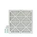 3 Pack of 12x12x2 MERV 13 Pleated 2 Inch Air Filters by Glasfloss. Actual Size: 11-1/2 x 11-1/2 x 1-3/4