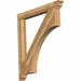 Ekena Millwork 4 W x 44 D x 44 H Westlake Traditional Rough Sawn Bracket Western Red Cedar