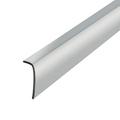 Outwater Plastics 2163-Pol/C Polished Chrome 1/4 X 3/4 Abs & Film Color Plastic Angle Moulding 48 Inch Lengths (Pack of 3)