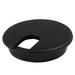 Rok Hardware 2 Pack Round Grommet 3 (76mm) Diameter Made of ABS Black