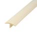 Outwater Industries 250 Foot Almond 13/16 Tee Moulding T Molding Commercial Large Projects