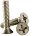 #6-32 x 3 Machine Screw Stainless Steel (18-8) Phillips Flat Head (inch) Head Style: Flat (QUANTITY: 200) Drive: Phillips Thread: Coarse Thread (UNC) Fully Threaded