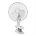 Lorell 44552 6 Clip-On Fan 2-Speed 5 Cord 8 x6 x9-1/2 White