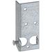 National Hardware V7626 5-11/16 in Length Bottom Lift & Roller Brackets R & L in Galvanized