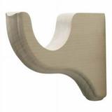 kirsch wood trends classics 3 1/2 return bracket for 2 pole unfinished