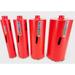 BLUEROCK Â® DRY Type 2 3 4 5 Set Diamond Coring Bit - Concrete Core Drill - PACKAGE DEAL