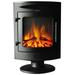 Cambridge 1500W Freestanding Electric Fireplace Heater in Black with Log Display