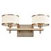 Elk Home 18-Inch Wide Utica Vanity Light Transitional Satin Brass