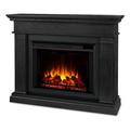 Real Flame Centennial 56 Contemporary Wood Grand Electric Fireplace in Black