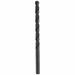 Radnor 15/64 X 3.875 X 15/64 3-Flat Shank Black Oxide Coated Jobber Length Drill Bit (2 Pack)