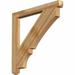 Ekena Millwork 4 W x 44 D x 44 H Balboa Craftsman Rough Sawn Bracket Western Red Cedar