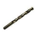 12 Pcs #65 Gold Cobalt Heavy Duty Jobber Length Drill Bit Drill America D/Aco65 Flute Length: 5/8 ; Overall Length: 1-1/2 ; Shank Type: Round Number Of Flutes: 2