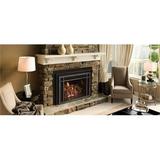 30 in. Insert Direct Vent Gas Fireplace with Dual Steel Surround