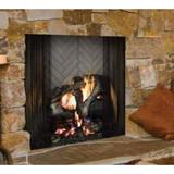 Majestic Sb60 36 Built-In Direct Vent Wood Burning Fireplace - Herringbone