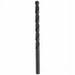 Radnor 15/64 X 3.875 X 15/64 3-Flat Shank Black Oxide Coated Jobber Length Drill Bit (4 Pack)