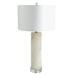 Global Views Alabaster Cylinder Table Lamp - 8.82888