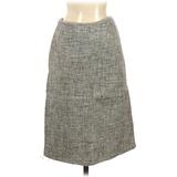 Pre-Owned J.Crew Women's Size 2 Petite Wool Skirt