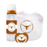 NCAA Texas Baby Gift Set