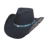 Bullhide Hats 0702Bl Platinum Collection Nobody But You Black Cowboy Hat