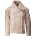 Aran Woollen Mills Women's Cardigan Sweater 100% Merino Wool