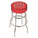 Holland Bar Stool NCAA Swivel Bar & Counter Stool Plastic/Acrylic/Metal | 25 H x 18 W in | Wayfair L7C125NCarSt