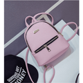1pc Women Small Backpack Travel Mini PU Leather Girls Ladies Cute Backpacks Shoulder Book School Bag backpack 19*18*10cm