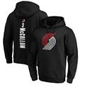 C.J. McCollum Portland Trail Blazers Fanatics Branded Playmaker Name & Number Pullover Hoodie - Black