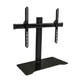 Homevision Technology Universal Tabletop Stand For 32 In. To 55 In. Flat Panel TV, Glass in Black | 27.6 H x 26.8 W in | Wayfair LCD8407BLK