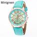 Pu Leather Watches Women Dress Roman Scale Quartz Roman Style Leather Wristwatch New