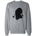 Consulting Detective Santa Silhouette Funny Sweatshirt Christmas Pullover Fleece