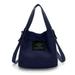 Women Small Canvas Handbag Shoulder Bag Cross Body Hobo Tote Shopping Satchel