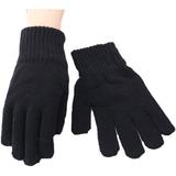 Autumn Winter Men's Knitted Gloves Male Thicken Thermal Wool Gloves Mittens