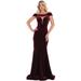 SALE! OFF THE SHOULDER PROM VELVET GOWN