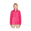 UltraClub Women's Jacket with Quilted Yoke Overlay, Style 8493