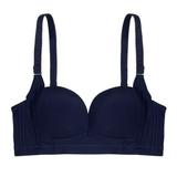 Women's Thin Cup Seamless Smoothing Push Up Bra