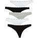 Calvin Klein Underwear Women's Signature Thong 5 Pack