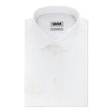 KENNETH COLE Mens White Solid Work Dress Shirt Size: XL 17/17.5- 34/35