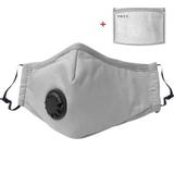 My Mask Breathable Cotton Comfort Plus Filter Double Two Layer Reusable Face Covering Mask - Grey
